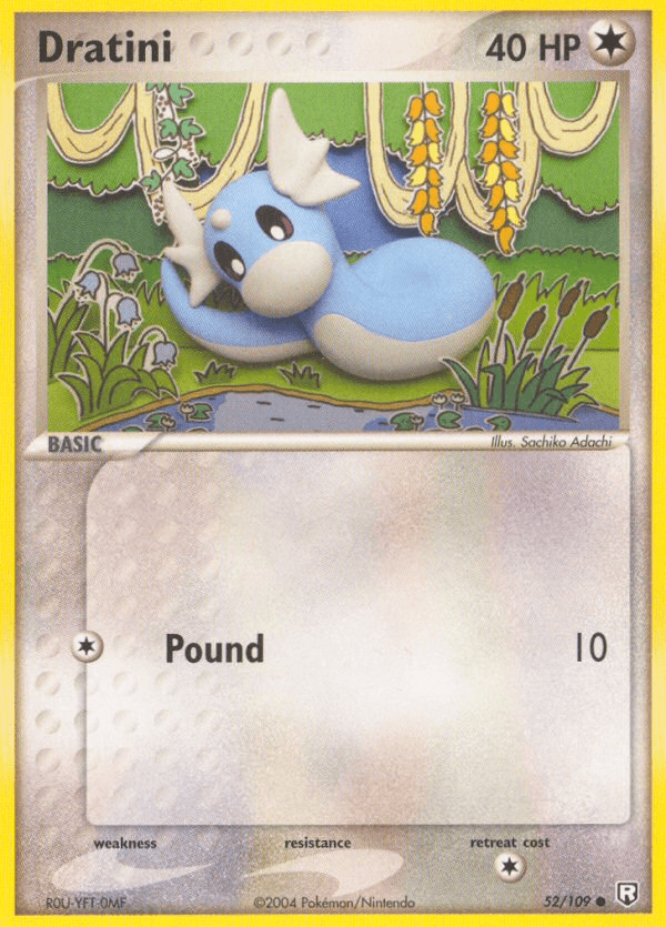 Dratini Team Rocket Returns card