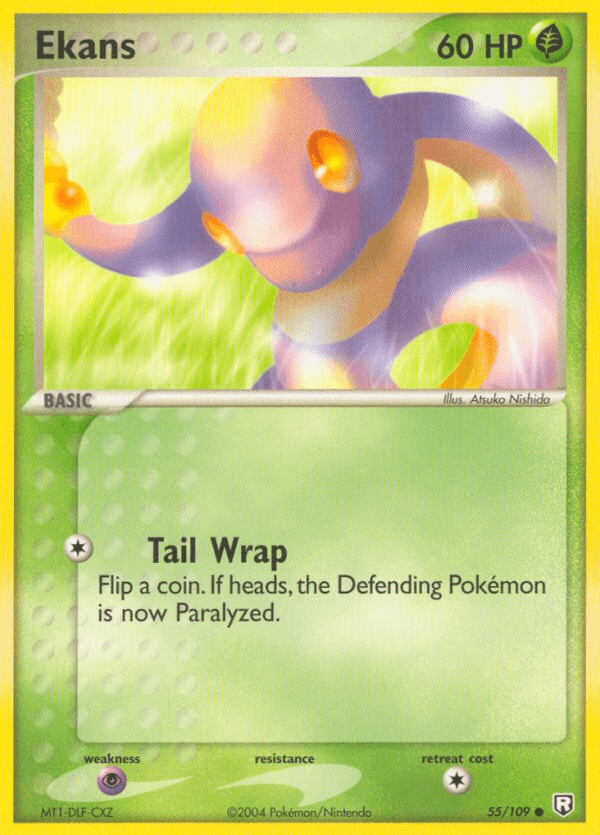 Ekans Team Rocket Returns card