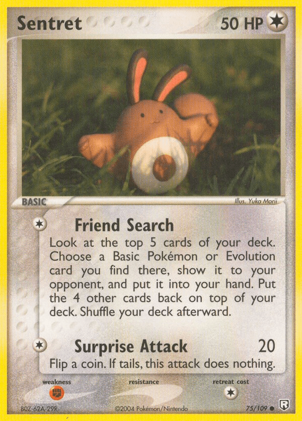 Sentret Team Rocket Returns card