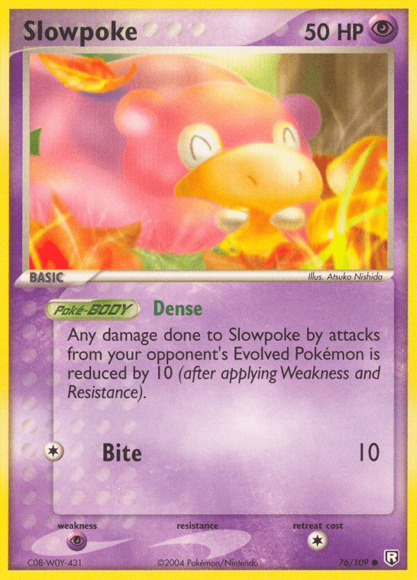 Slowpoke Team Rocket Returns card