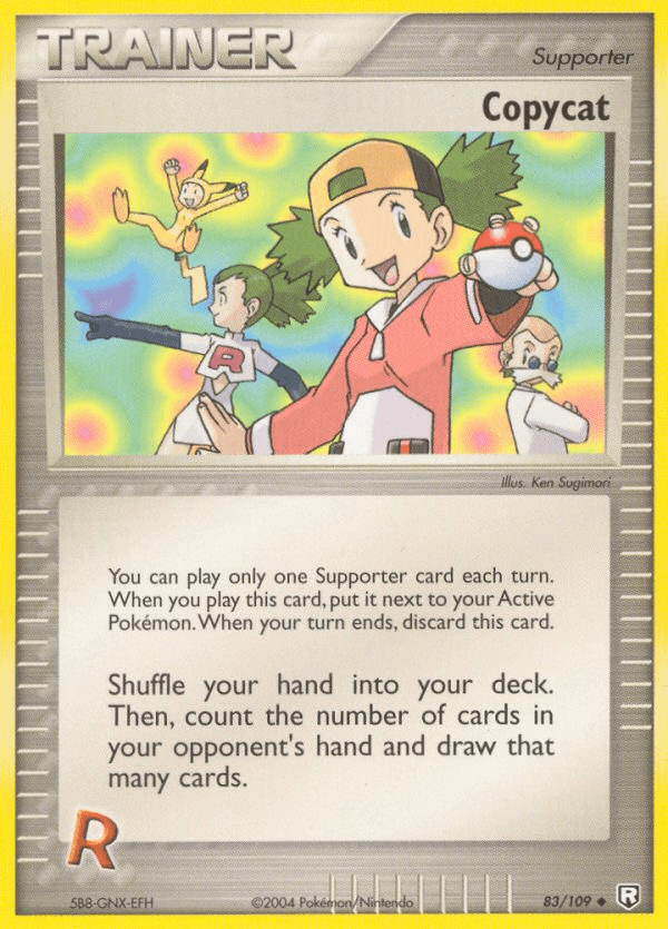 Copycat Team Rocket Returns card