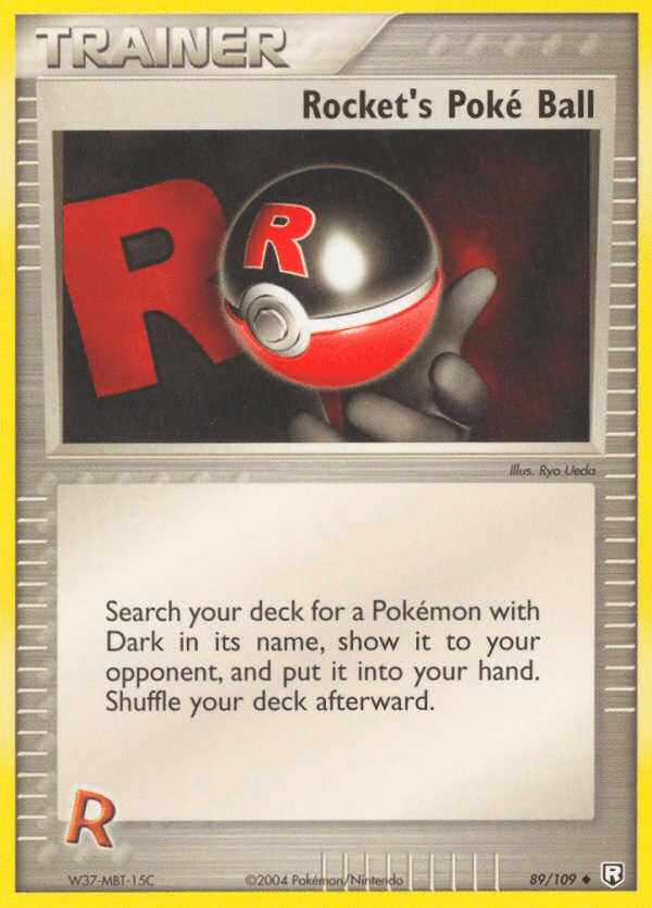 Rocket's Poké Ball 寶可夢 card