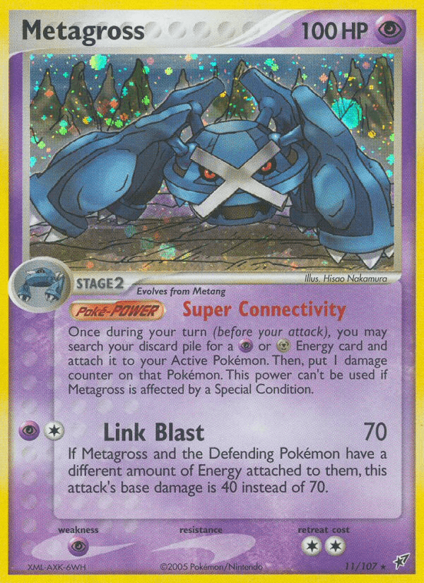 Metagross Deoxys card