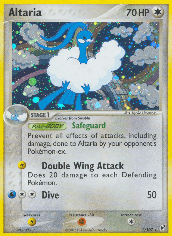 Altaria Deoxys card