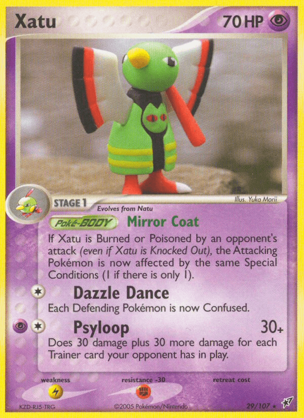 Xatu Deoxys card
