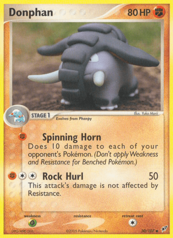 Donphan Deoxys card