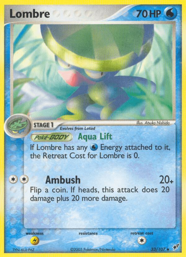Lombre Deoxys card