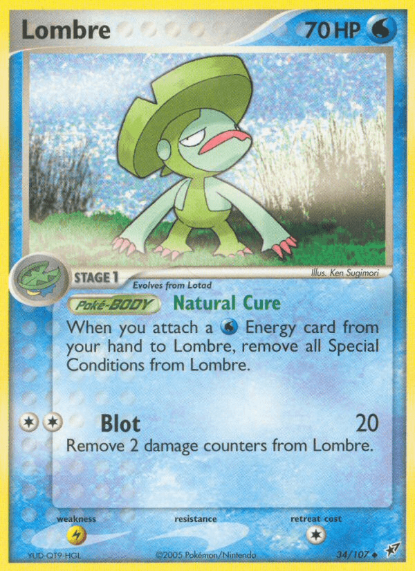 Lombre Deoxys card
