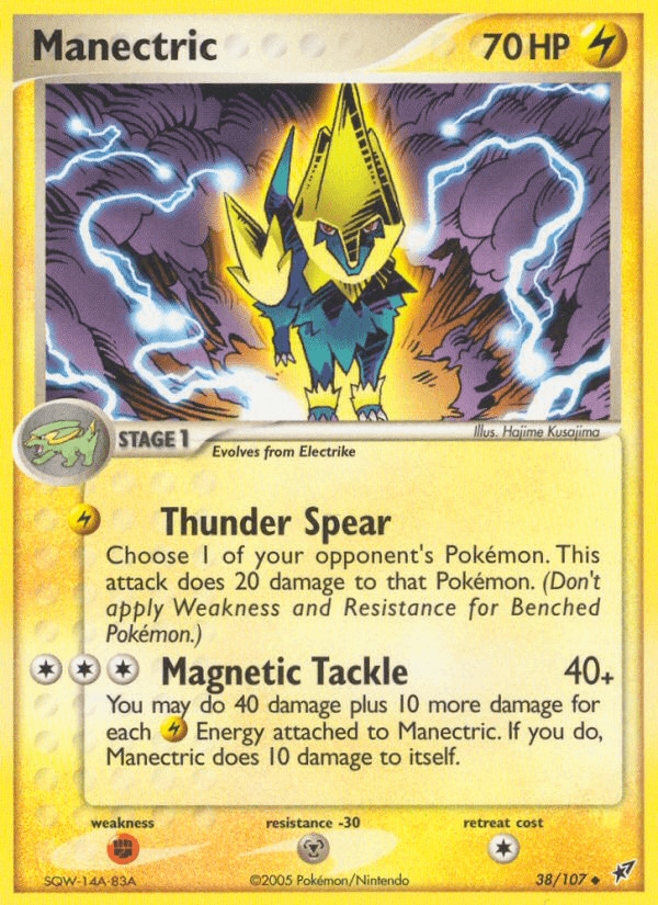 Manectric Deoxys card