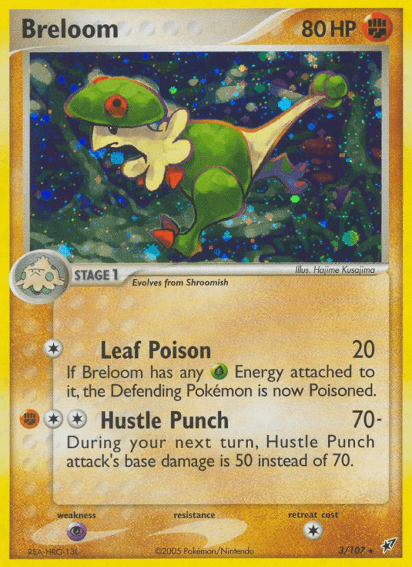 Breloom Deoxys card