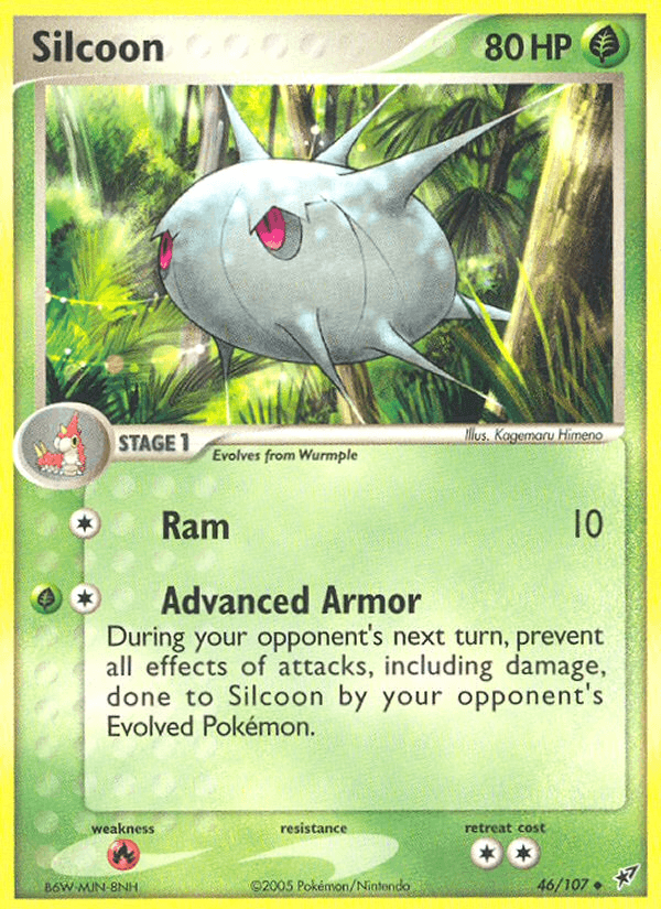 Silcoon Deoxys card