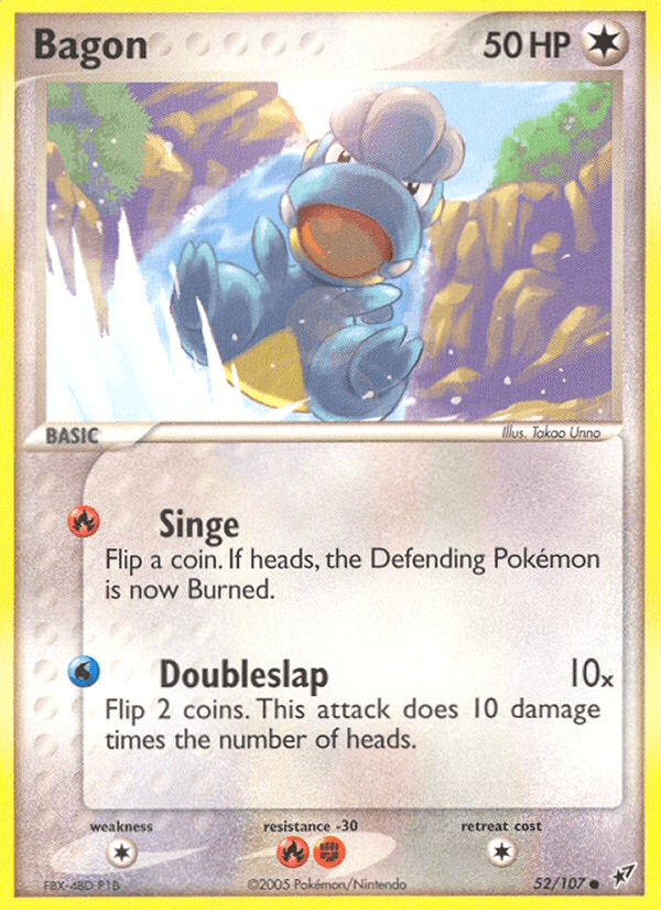 Bagon Deoxys card