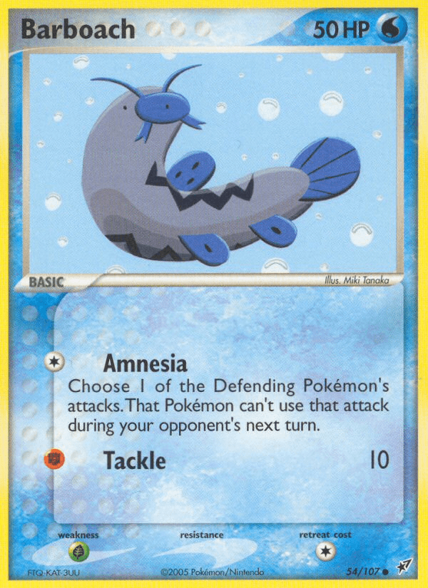 Barboach Deoxys card