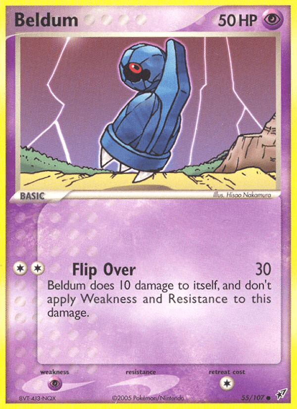 Beldum Deoxys card