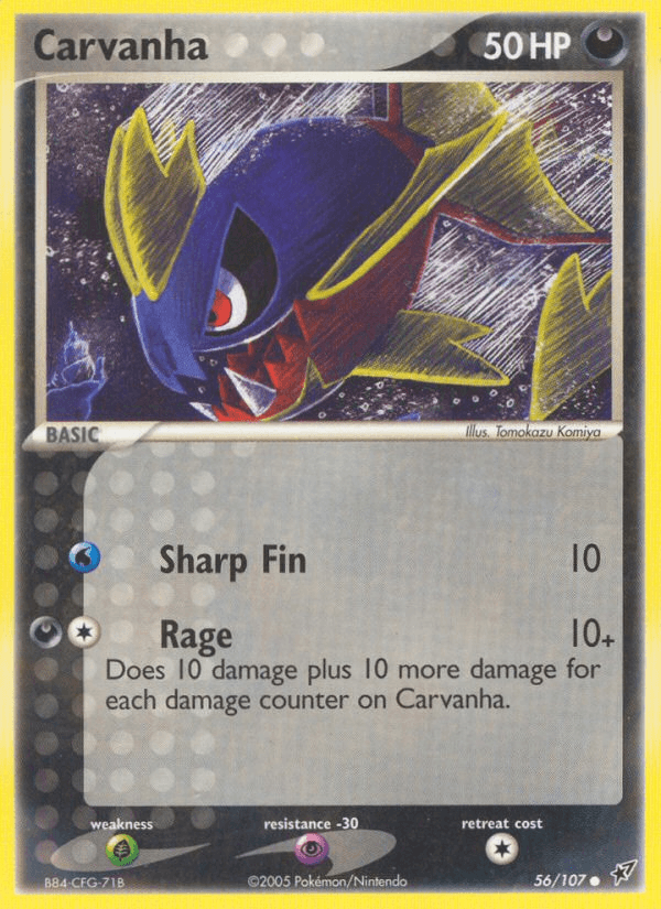 Carvanha Deoxys card