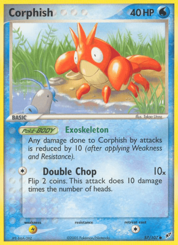 Corphish Deoxys card