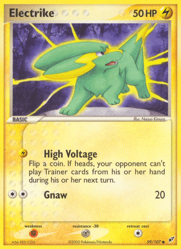Electrike Deoxys card