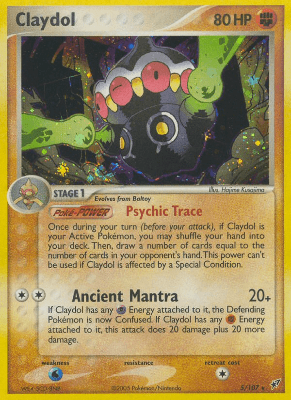 Claydol Deoxys card