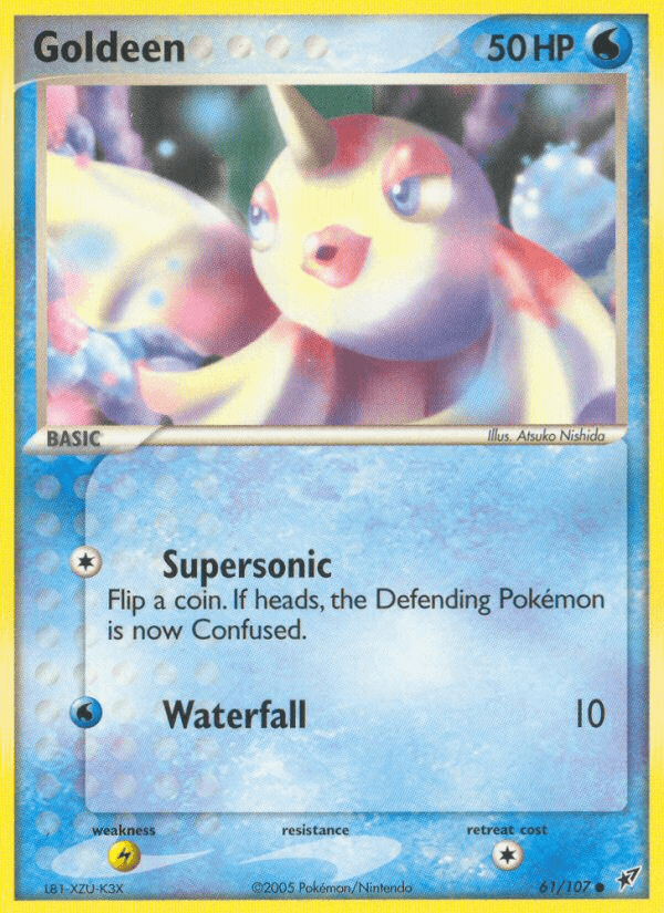 Goldeen Deoxys card