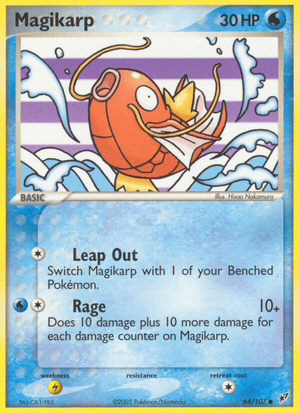 Magikarp Deoxys card