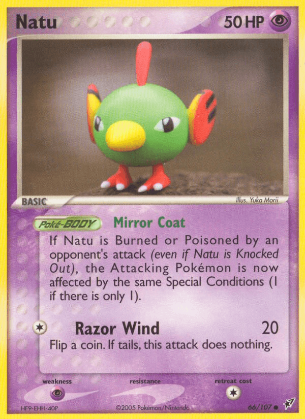 Natu Deoxys card