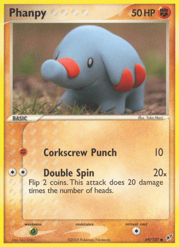 Phanpy Deoxys card