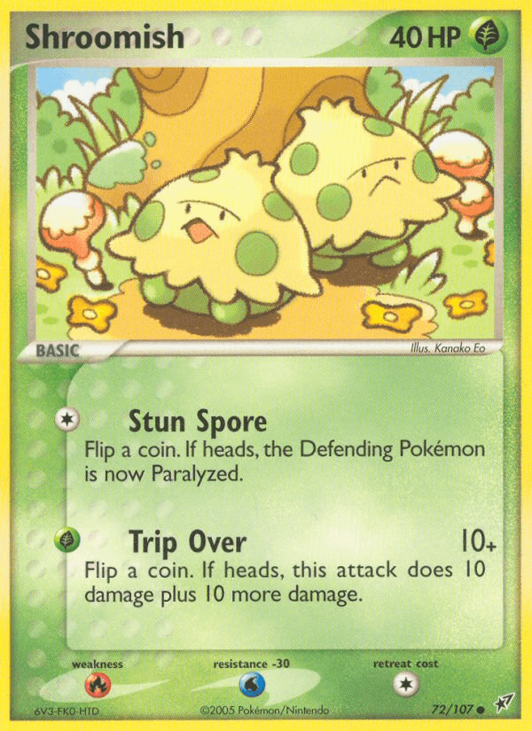 Shroomish Deoxys card
