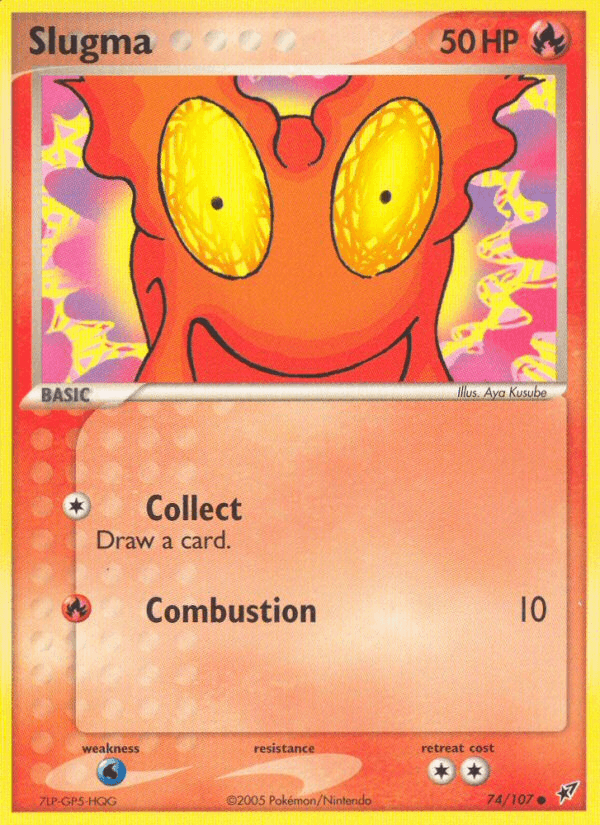 Slugma Deoxys card