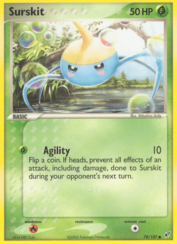 Surskit Deoxys card