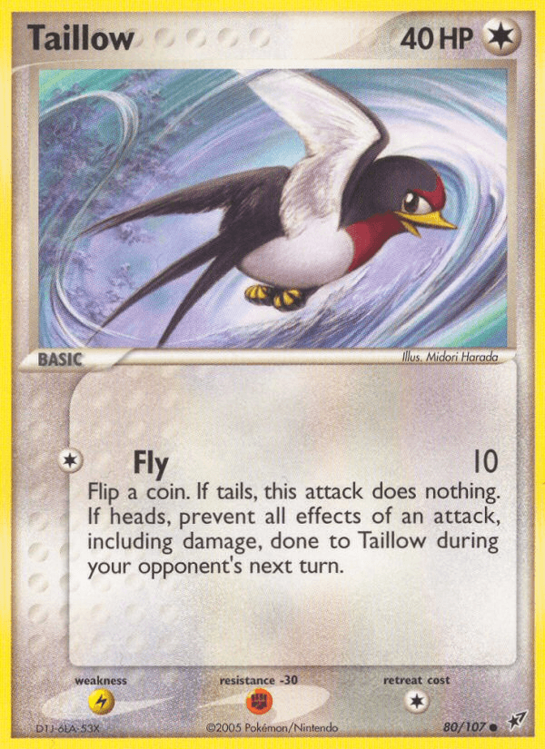 Taillow Deoxys card