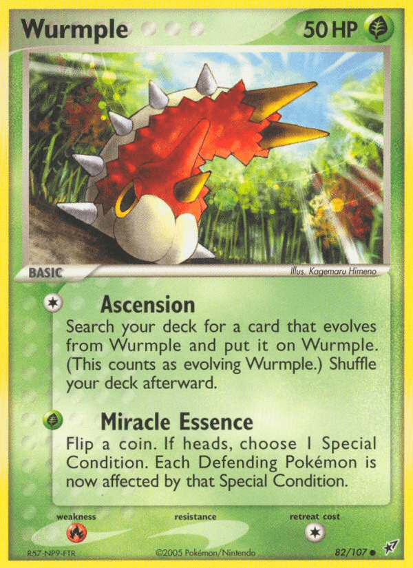 Wurmple Deoxys card