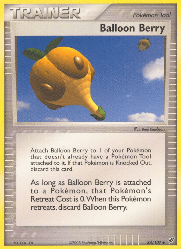 Balloon Berry Deoxys card