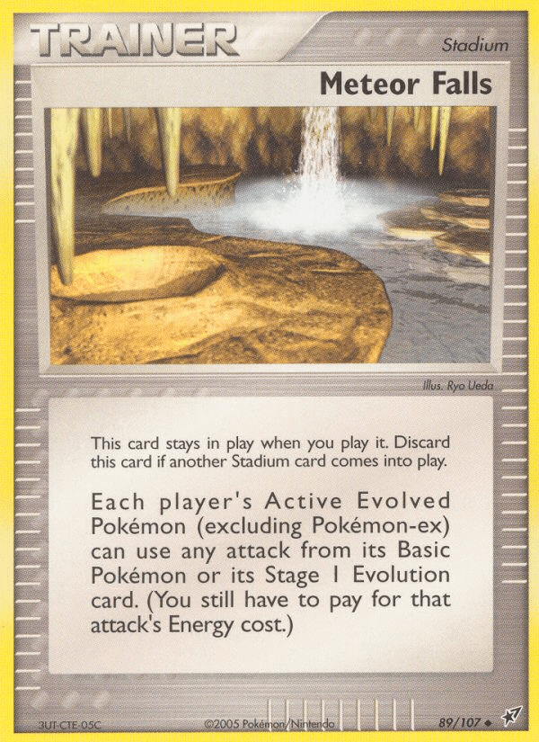 Meteor Falls Deoxys card