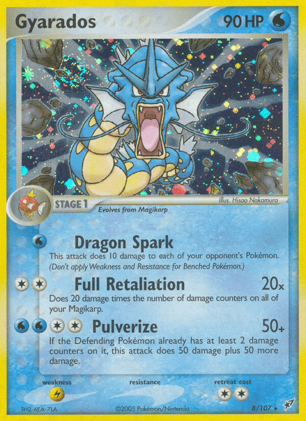 Gyarados Deoxys card