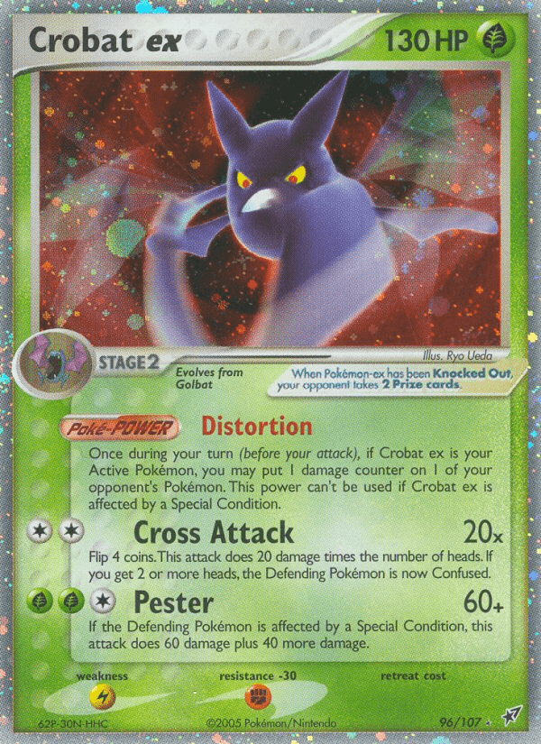 Crobat ex Deoxys card