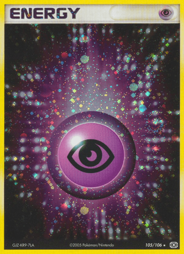 Psychic Energy Emerald card