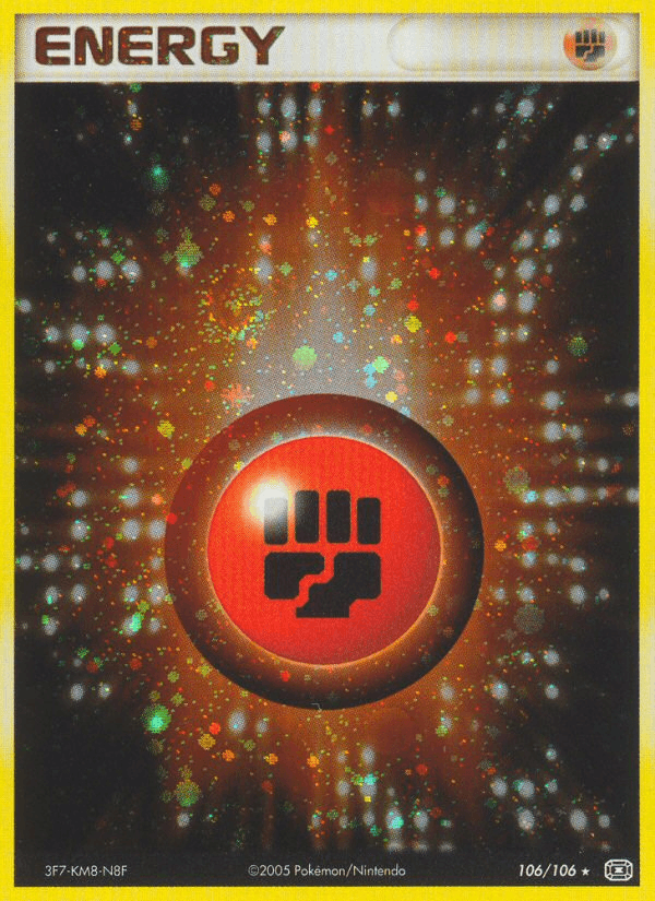 Fighting Energy Emerald card