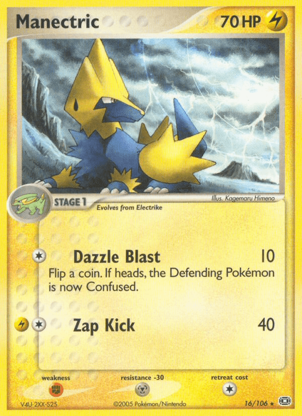Manectric Emerald card
