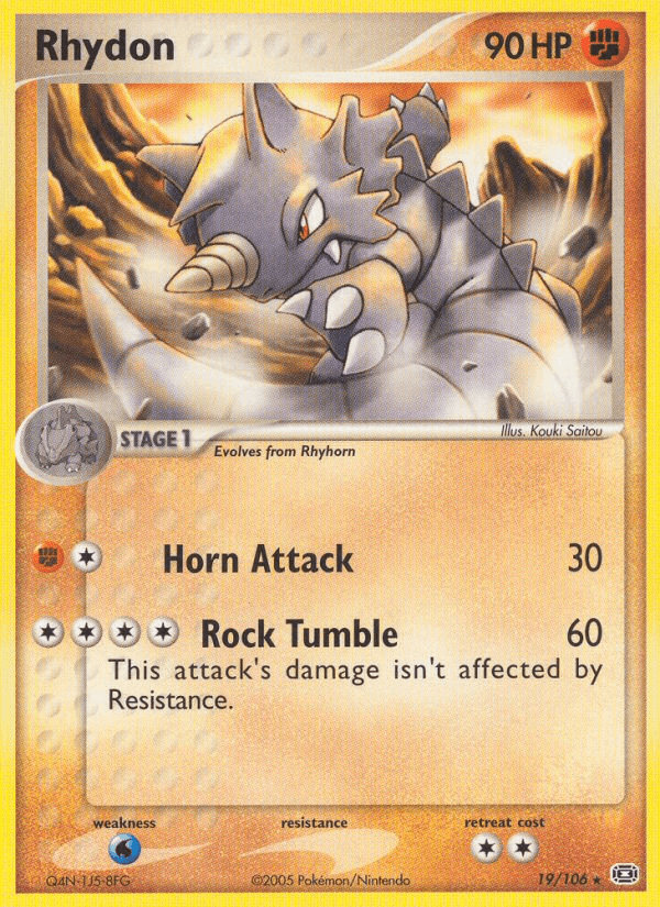 Rhydon Emerald card