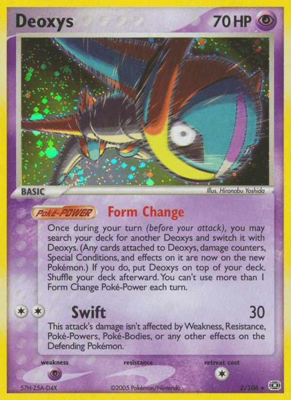 Deoxys Emerald card