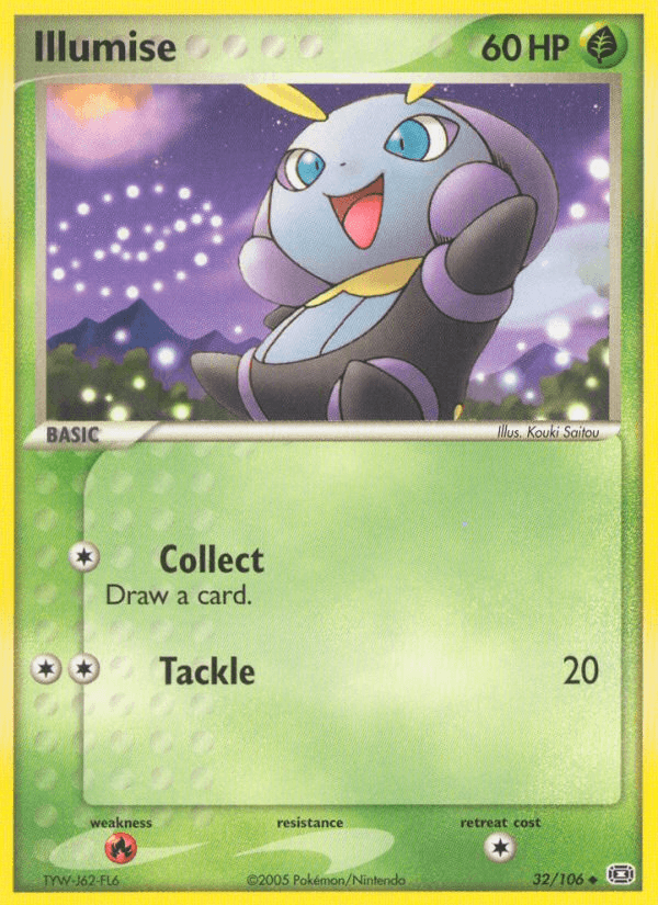 Illumise Emerald card