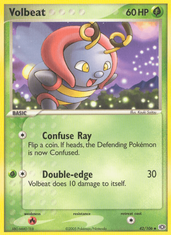 Volbeat Emerald card