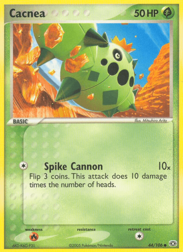 Cacnea Emerald card