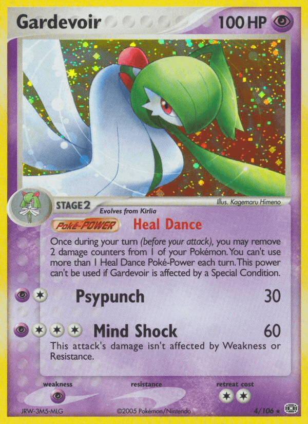 Gardevoir Emerald card