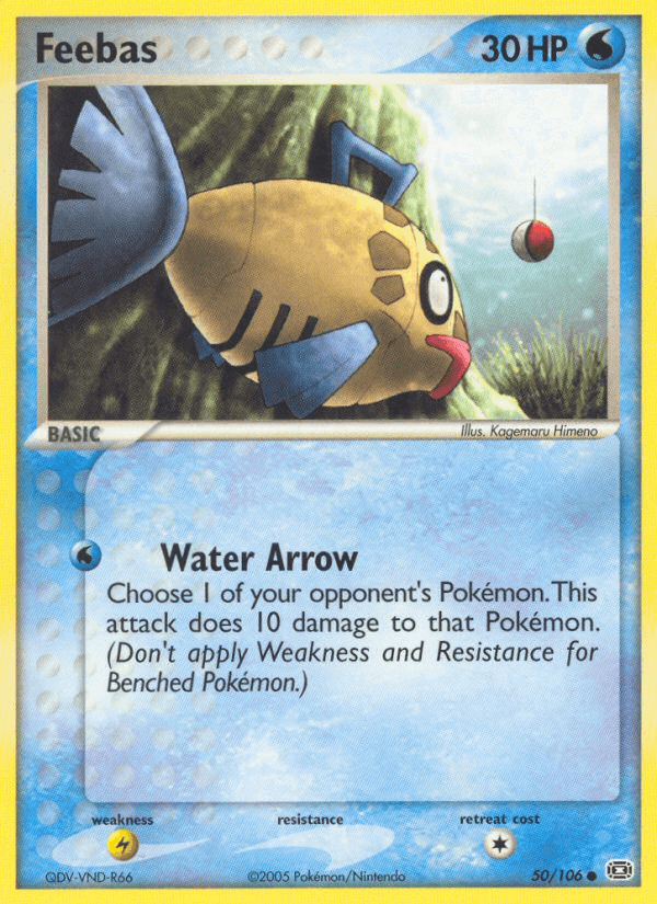 Feebas Emerald card