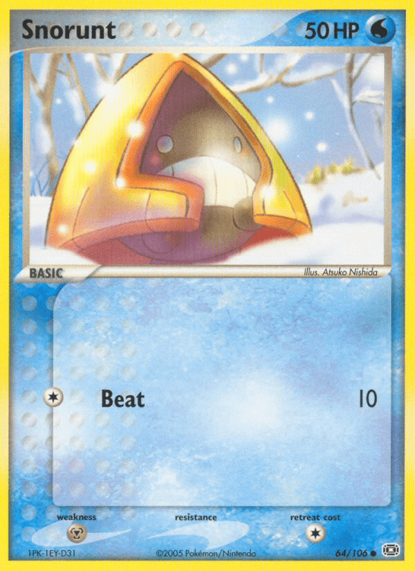 Snorunt Emerald card
