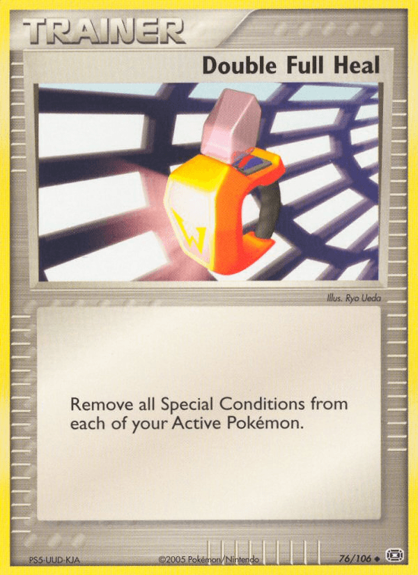 Double Full Heal Emerald card