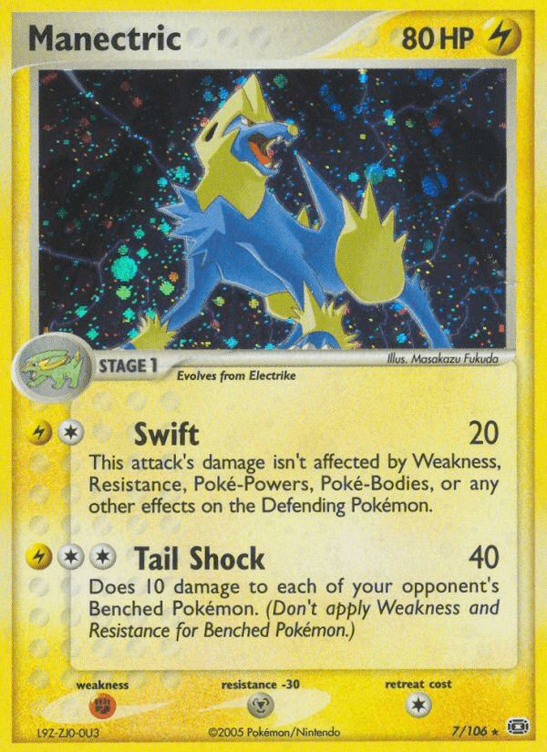 Manectric Emerald card
