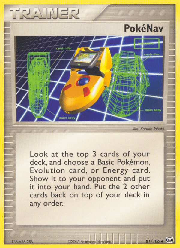 PokéNav Emerald card