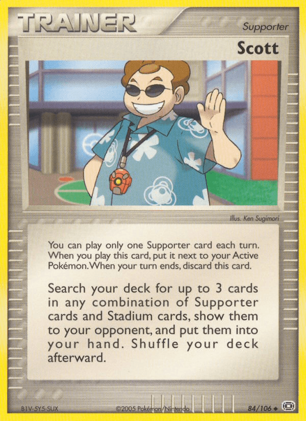 Scott Emerald card